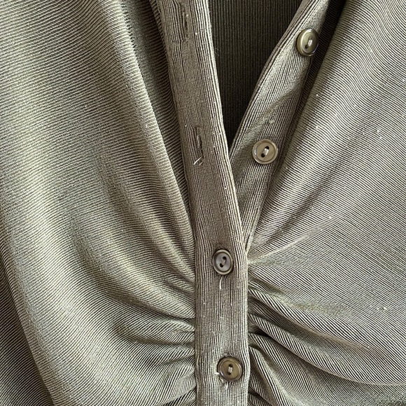 With Jean - Andy Dress Forest Green XS - Picture 11 of 11